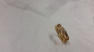 Preview: Ring aus 585/- Gelbgold mit Brillanten 0,12ct w/si